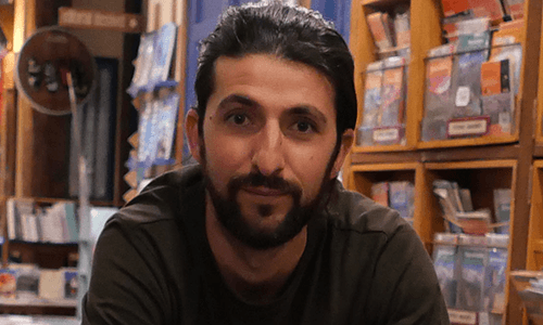 El escritor oscense Pablo Fantova